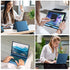 Typecase Touch Keyboard Case with Trackpad for iPad Air 5th Gen (10.9-inch, 2022): 360° Rotatable - 11 Colors Backlight - Wireless Keyboard with Pencil Holder for iPad Air 5th & 4th Gen